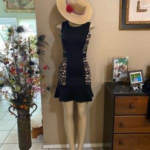 Leopard print almost famous dress